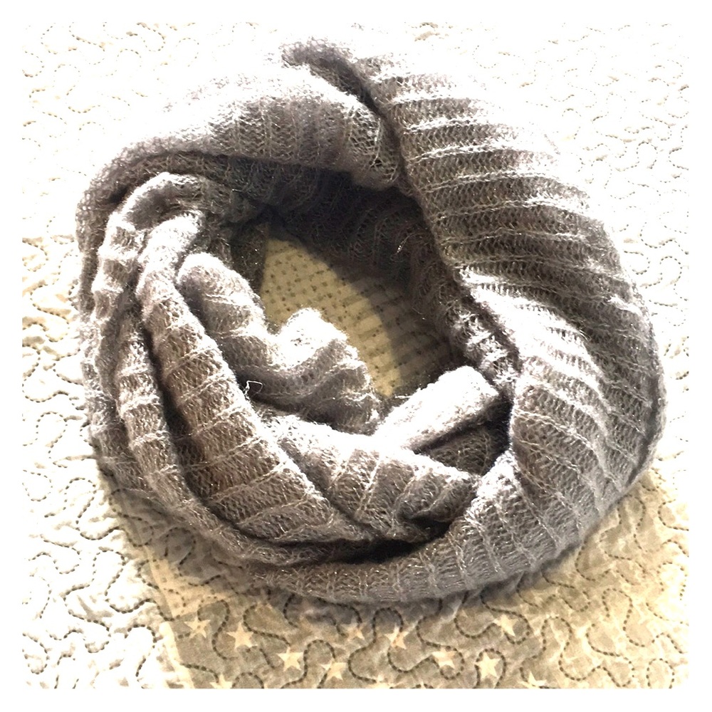 Silver thread Scarf